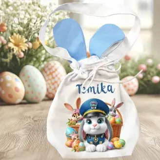 Húsvéti  nyuszifüles zsák - Mancsnyuszi Húsvéti  nyuszifüles zsák - Mancsnyuszi