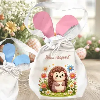 Húsvéti  nyuszifüles zsák Óvodás csoportnak - Süni csoport 