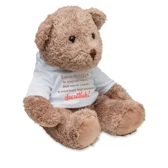 Ölelő plüss mackó