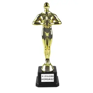 Oscar szobor - A legjobb Horgász
