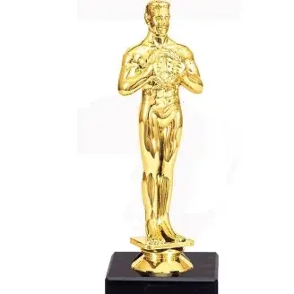 Oszkár szobor - márvány talppal 