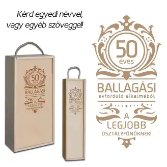 Fa bortartó doboz - Osztálytalálkozóra