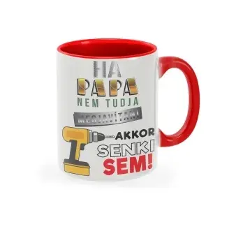 Papa nem tudja bögre