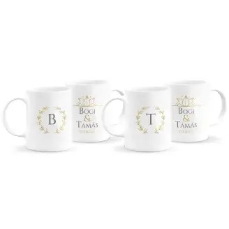 Monogramos páros bögre 2