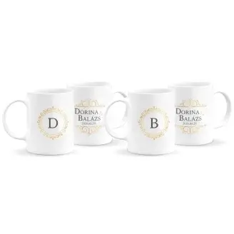 Monogramos páros bögre 6
