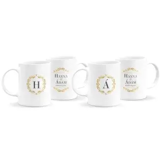 Monogramos páros bögre 11