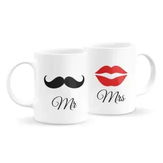 Mr és Mrs páros bögre