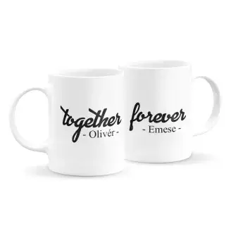 Örökké együtt páros bögre