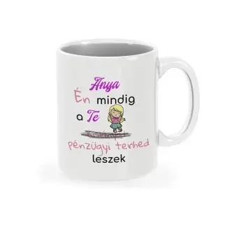 Bögre - Anya pénzügyi terhe