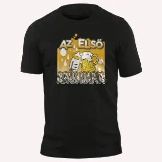 Póló - Első Apák napja - sörös