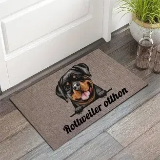 Lábtörlő - Rottweiler otthon beltéri lábtörlő