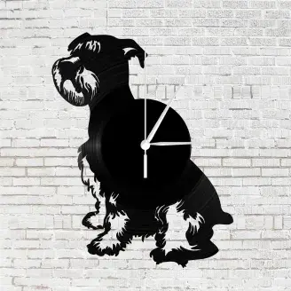 Bakelit falióra - Schnauzer