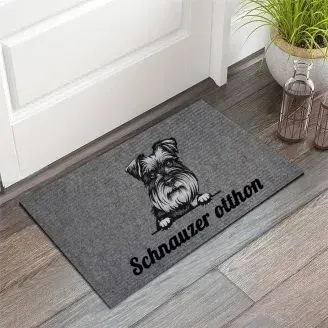 Lábtörlő - Schnauzer otthon beltéri lábtörlő