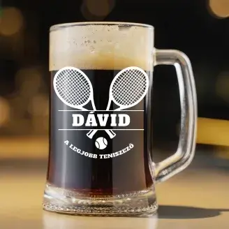 Söröskorsó - Tenisz- egyedi névvel