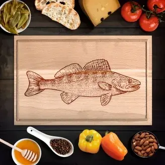 Süllő vágódeszka - kicsi