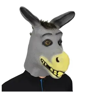 Szamár gumi maszk