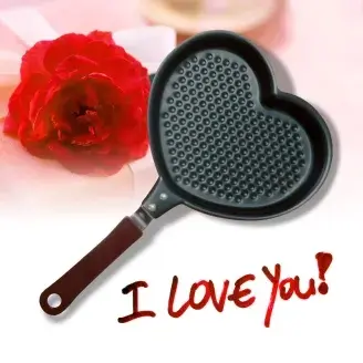 Szív alakú serpenyő