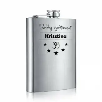Fém laposüveg - Születésnapra nőknek