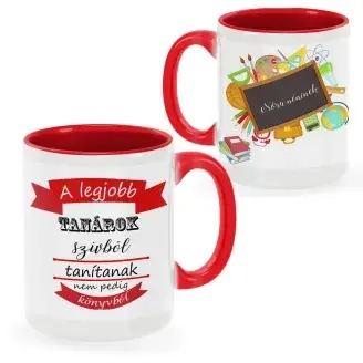 Tanárnőnek bögre