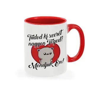 Bögre - Ki szeret a legjobban Cica