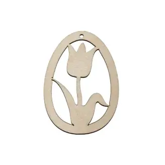 Fa húsvéti dísz - tulipán