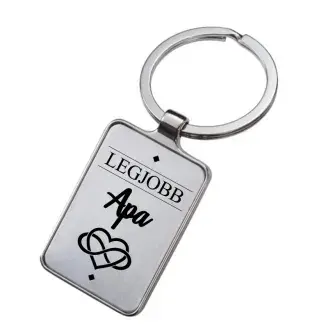 Gravírozott kulcstartó - Legjobb apa