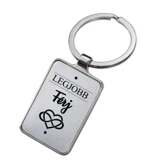 Gravírozott kulcstartó - Legjobb férj