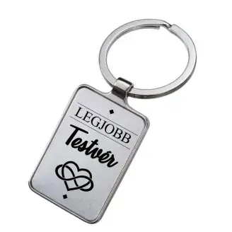 Gravírozott kulcstartó - Legjobb testvér