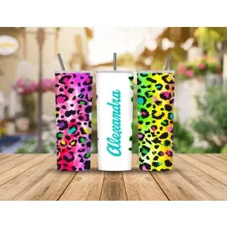 Úti termosz, Tumbler - Leopárd