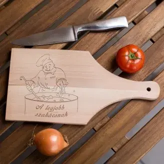 Vágódeszka szakács - nyeles