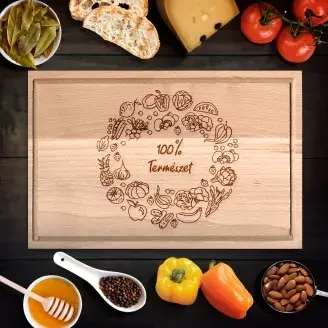 100% természet vágódeszka - nagy