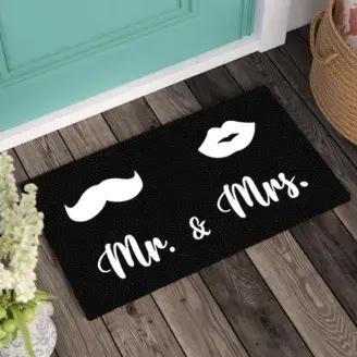 Lábtörlő – Mr. és Mrs.