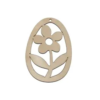 Fa húsvéti dísz - virág