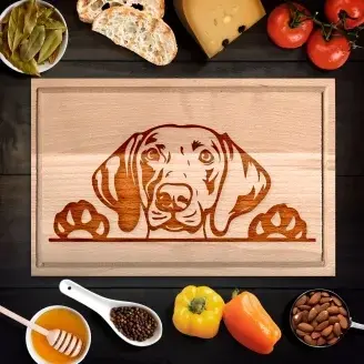 Vizsla vágódeszka - kicsi