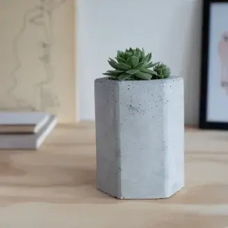 Vastag falú kaspó - "Épais" - szürke