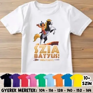 Gyerek póló - Yakari, bátor kicsi indián