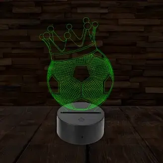 3D LED lámpa - Foci király