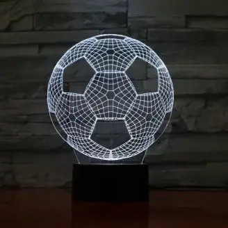 3D LED lámpa - Foci labda