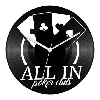 Póker - All in bakelit óra