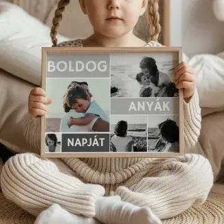 Fotó kollázs - Boldog Anyák napját
