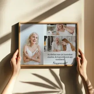 Fotó kollázs - Csodálatos Nagymama