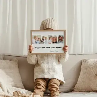 Fotó kollázs - Mama - egyedi szöveggel