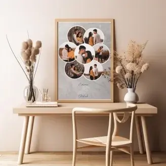 Fotó kollázs - Virág