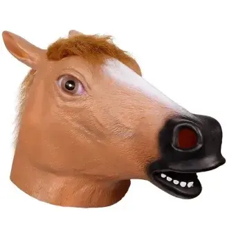 Lófej gumi maszk
