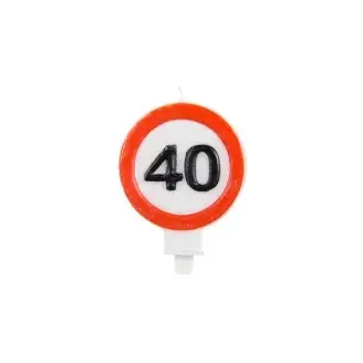 Sebességkorlátozós gyertya 40