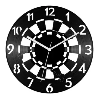 Darts bakelit óra