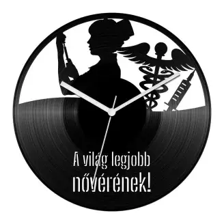Nővér bakelit óra
