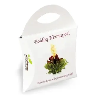 Boldog Névnapot!  - virágzó tea - Jázmin