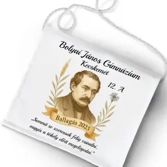 Ballagási tarisznya Iskolásoknak - Bolyai János