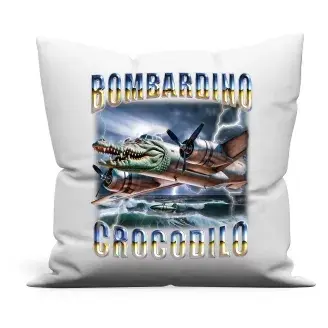 Bombardino Crocodilo Brainrot párna
